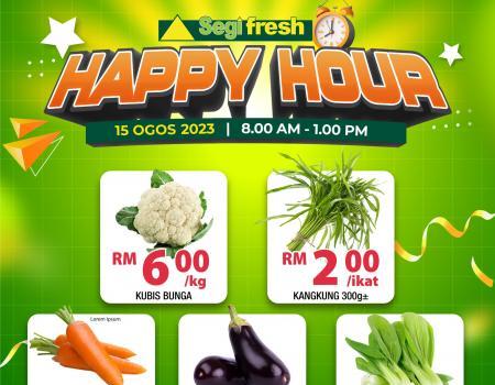 Segi Fresh Happy Hour Promotion (15 August 2023)