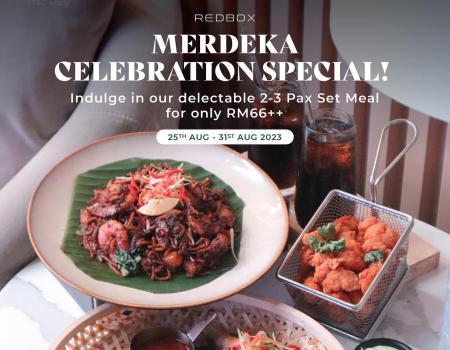 Red Box Karaoke Merdeka Promotion (25 August 2023 - 31 August 2023)