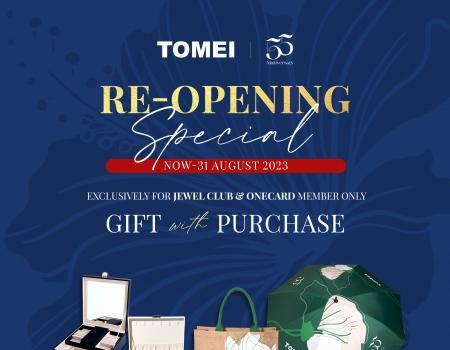 TOMEI One Utama Re-Opening Promotion (16 Aug 2023 - 31 Aug 2023)