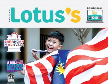 Lotus's Merdeka Promotion Catalogue (17 Aug 2023 - 30 Aug 2023)
