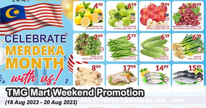 TMG Mart Weekend Promotion (18 Aug 2023 - 20 Aug 2023)