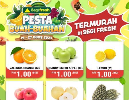 Segi Fresh Pesta Buah-Buahan Promotion (19 August 2023 - 27 August 2023)