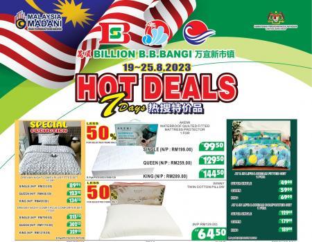 BILLION Bandar Baru Bangi Hot Deals Promotion (19 Aug 2023 - 25 Aug 2023)