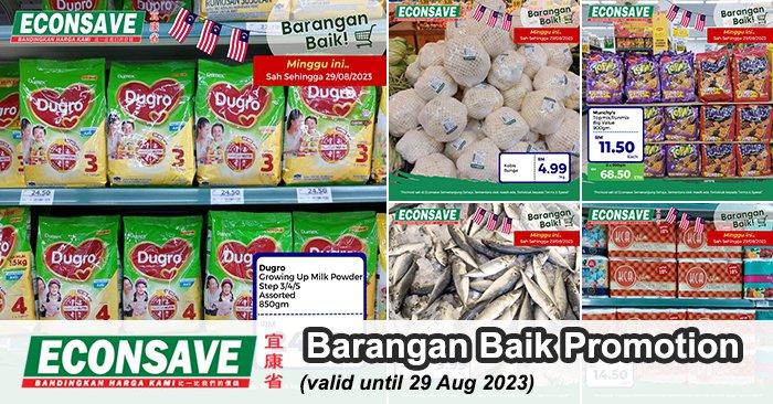 Econsave Barangan Baik Promotion (valid until 29 Aug 2023)