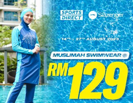 Sports Direct Slazenger Muslimah Swimwear Promotion (14 August 2023 - 27 August 2023)