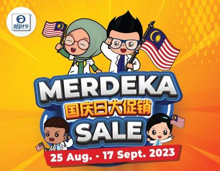 Alpro Pharmacy Merdeka Sale (25 August 2023 - 17 September 2023)