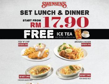 Swensen's Set Lunch & Dinner start from RM17.90 Promotion