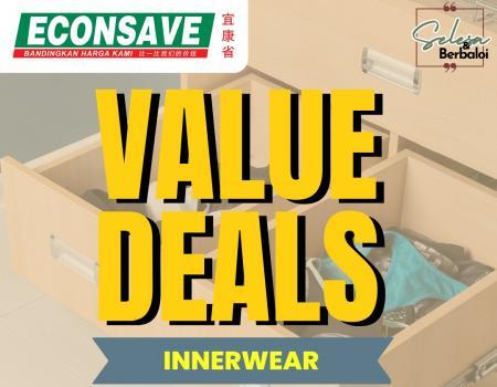 Econsave Innerwear Value Deals Promotion (23 August 2023 - 3 September 2023)