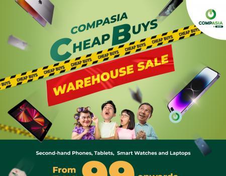 CompAsia Warehouse Sale (25 August 2023 - 27 August 2023)