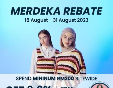 Padini Online Merdeka Rebate Promotion (18 Aug 2023 - 31 Aug 2023)