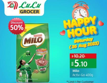 LuLu Grocer Toppen JB Happy Hour Promotion (26 August 2023)