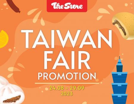 The Store Taiwan Fair Promotion (24 Aug 2023 - 29 Sep 2023)