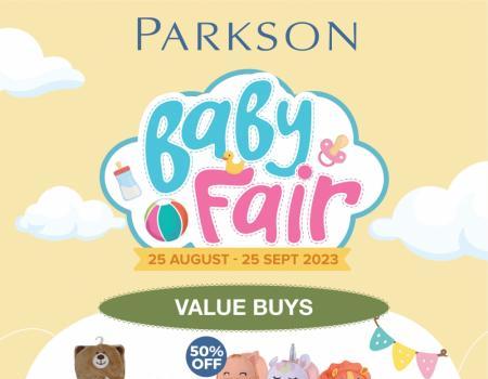 Parkson Baby Fair Sale (25 August 2023 - 25 September 2023)