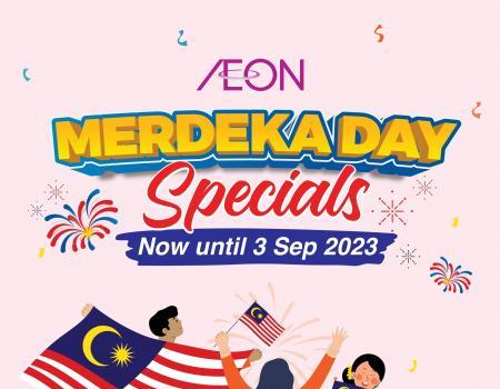 AEON Merdeka Day Promotion (17 Aug 2023 - 3 Sep 2023)