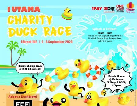 1 Utama Charity Duck Race Event (2 September 2023 - 3 September 2023)