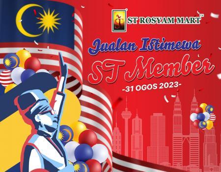 ST Rosyam Mart ST Member Promotion (31 August 2023)