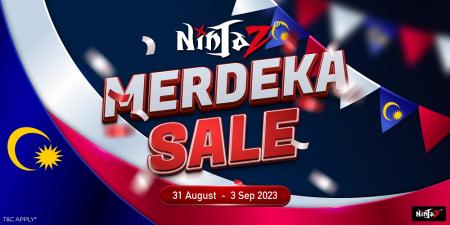 Ninjaz Merdeka Sale (31 August 2023 - 3 September 2023)