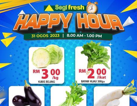 Segi Fresh Happy Hour Promotion (31 August 2023)