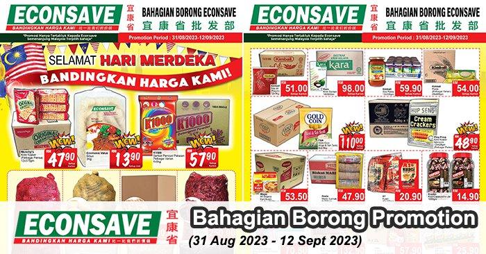 Econsave Bahagian Borong Promotion (31 Aug 2023 - 12 Sep 2023)