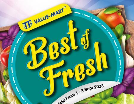 TF Value-Mart Best of Fresh Promotion (1 September 2023 - 3 September 2023)