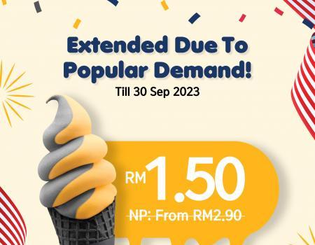 emart24 RM1.50 Soft Serve Promotion (valid until 30 September 2023)