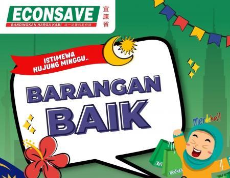 Econsave Barangan Baik Promotion (valid until 3 September 2023)