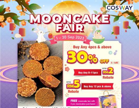 Cosway Mooncake Fair Promotion (01 Sep 2023 - 30 Sep 2023)