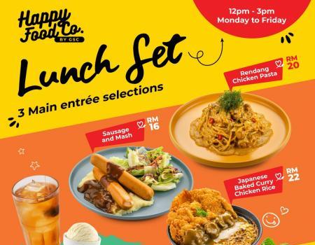 GSC Happy Food Co Lunch Set Promotion