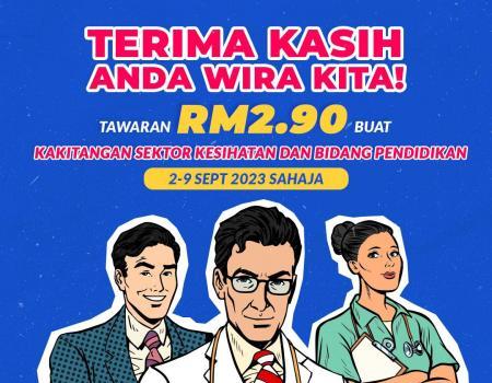 Kenny Rogers ROASTERS RM2.90 Kenny's Quarter Lite Meal Promotion (2 September 2023 - 9 September 2023)