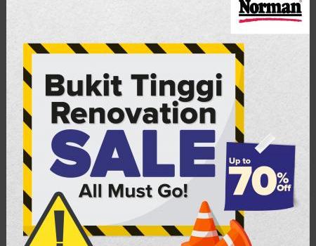 Harvey Norman Bukit Tinggi Renovation Sale Up To 70% OFF