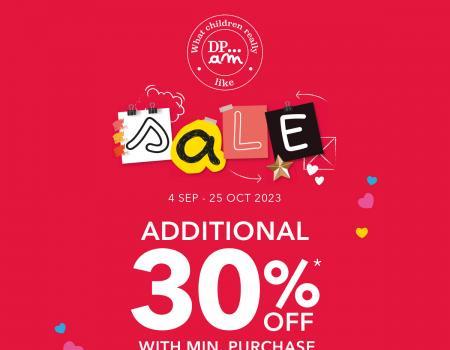 Parkson DPAM Sale Additional 30% OFF (04 Sep 2023 - 25 Oct 2023)
