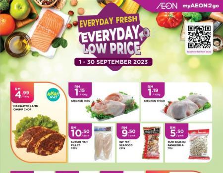 AEON Everyday Fresh Everyday Low Price Promotion (1 September 2023 - 30 September 2023)