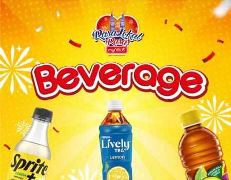 myNEWS September Beverage Promotion: Refreshing Drinks at RM2.50 (1 Sep 2023 - 30 Sep 2023)