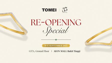 TOMEI AEON Bukit Tinggi Re-Opening Promotion (8 Sep 2023 - 17 Sep 2023)