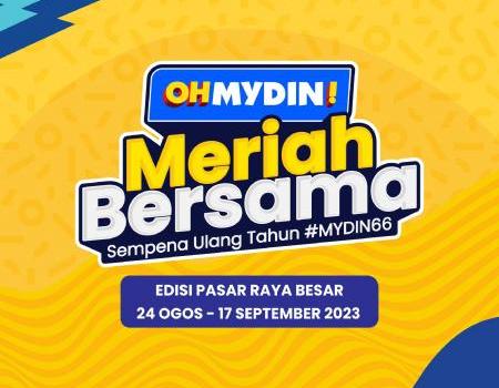 MYDIN Meriah Bersama Promotion: Save Big on Snacks and Beverages for Your K-Drama Night! (24 August 2023 - 17 September 2023)