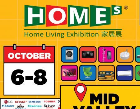 HOMEs Home Living Exhibition Sale at Mid Valley (06 Oct 2023 - 08 Oct 2023)