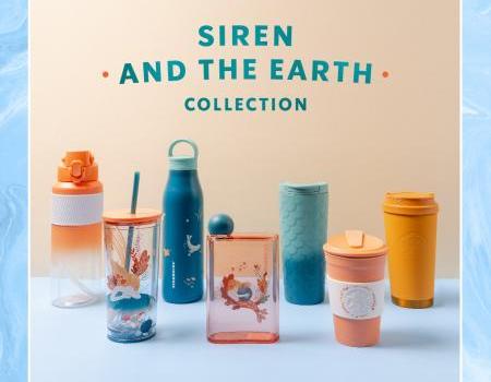 Starbucks Siren and The Earth Collection