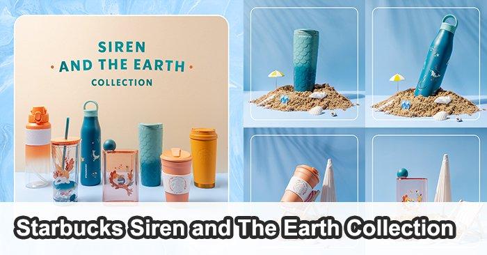 Starbucks Siren and The Earth Collection