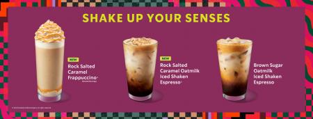 Starbucks Shake Up Your Senses With New and Returning Iced Shaken Espressos