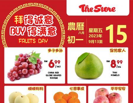 The Store Fresh Fruit Promotion (13 September 2023 - 15 September 2023)