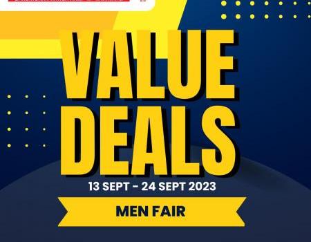 Econsave Men Fair Value Deals Promotion (13 Sep 2023 - 24 Sep 2023)
