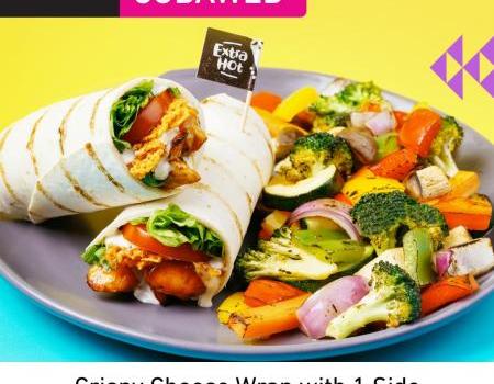 Nando's 50% OFF Crispy Cheese Wrap with 1 side Promotion: Wrap Up Your Wednesday in Style! (13 Sep 2023)