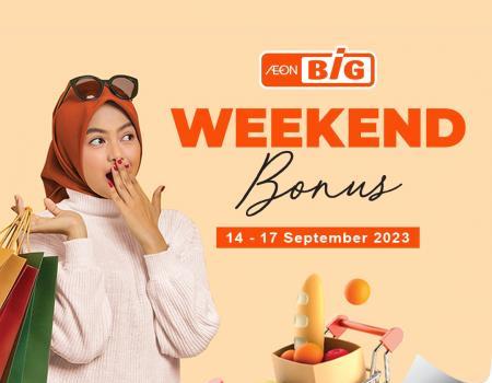 AEON BiG Weekend Promotion (14 September 2023 - 17 September 2023)