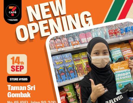 7 Eleven 7CAFe Opening Promotion
