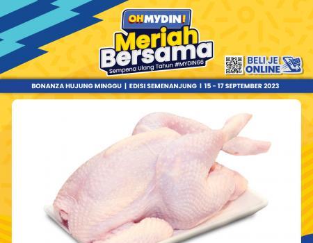 MYDIN Weekend Promotion (15 September 2023 - 17 September 2023)