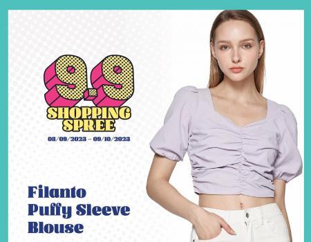 Brands Outlet 9.9 Shopping Spree Sale (8 Sep 2023 - 9 Oct 2023)