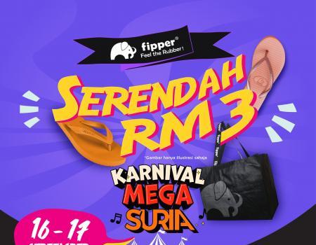 Fipper Karnival Mega Suria Promotion As Low As RM3 at Padang Timur MBPJ (16 September 2023 - 17 September 2023)