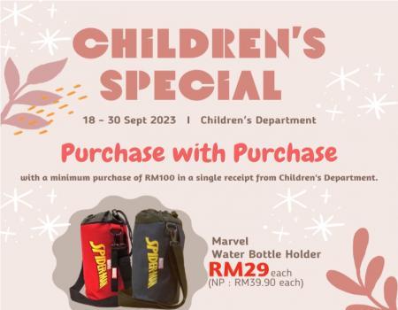 SOGO Children's Special Offers (18 September 2023 - 30 September 2023)