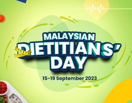 MYDIN Malaysian Dietitians' Day Promotion (15 Sep 2023 - 19 Sep 2023)