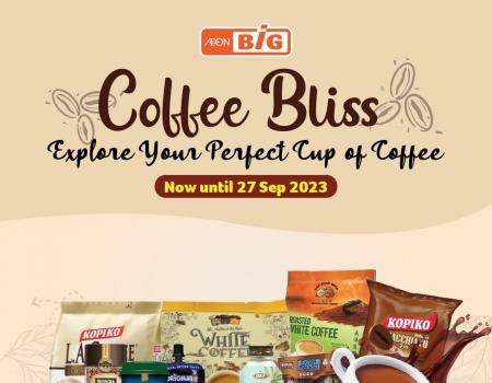 AEON BiG Coffee Fair Promotion (14 September 2023 - 27 September 2023)